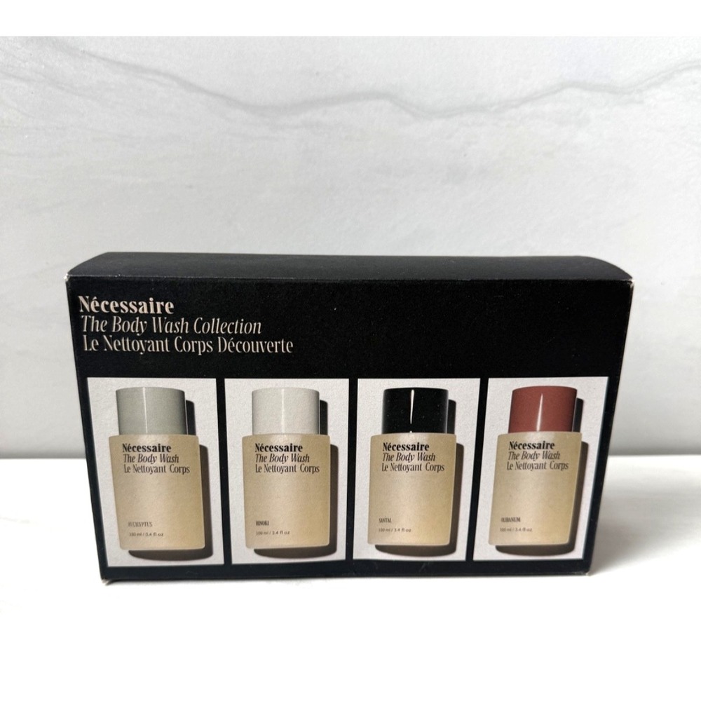 Necessaire The Body Wash Collection Skincare Gift Set New in Box!